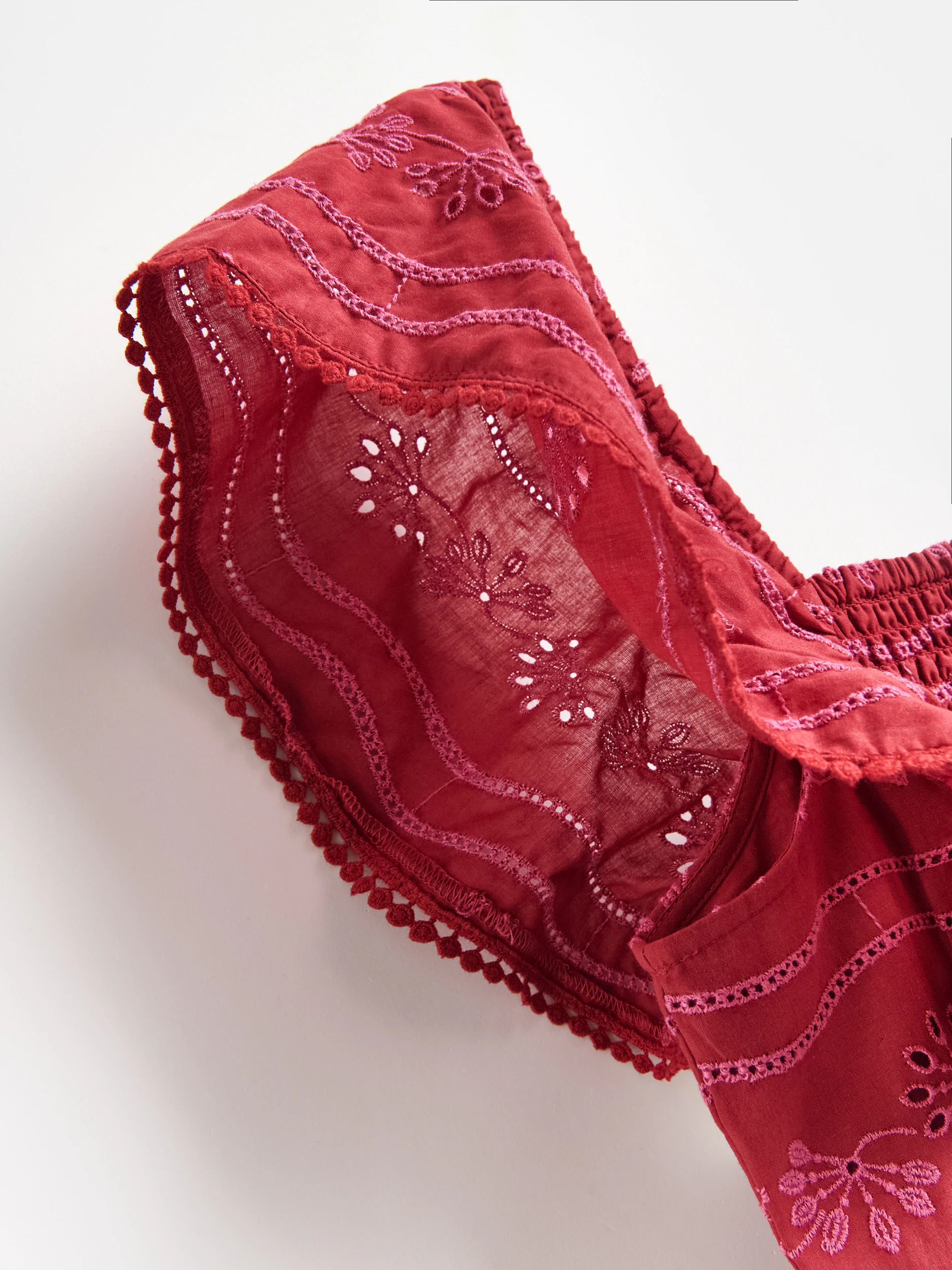 Midikleid aus Baumwolle