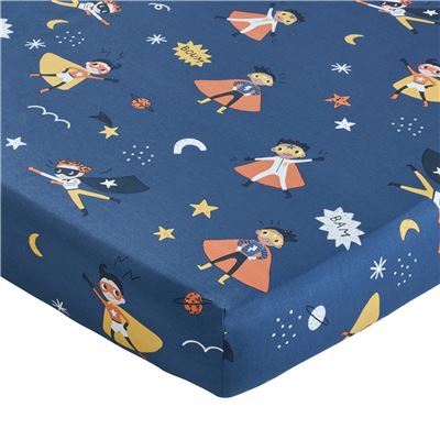 Linge de lit enfant Super héros - BECQUET CRÉATION
