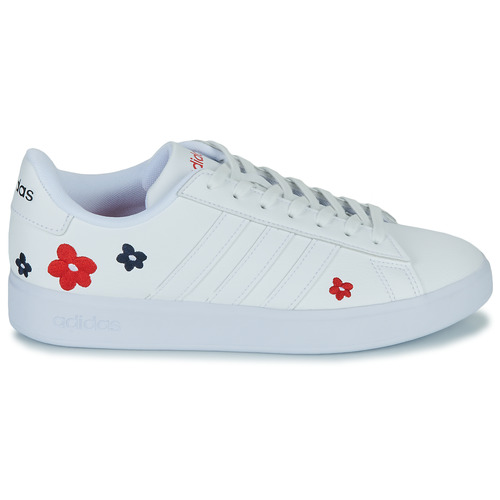 Adidas Sportswear - GRAND COURT 2.0 - Blanc / Fleurs