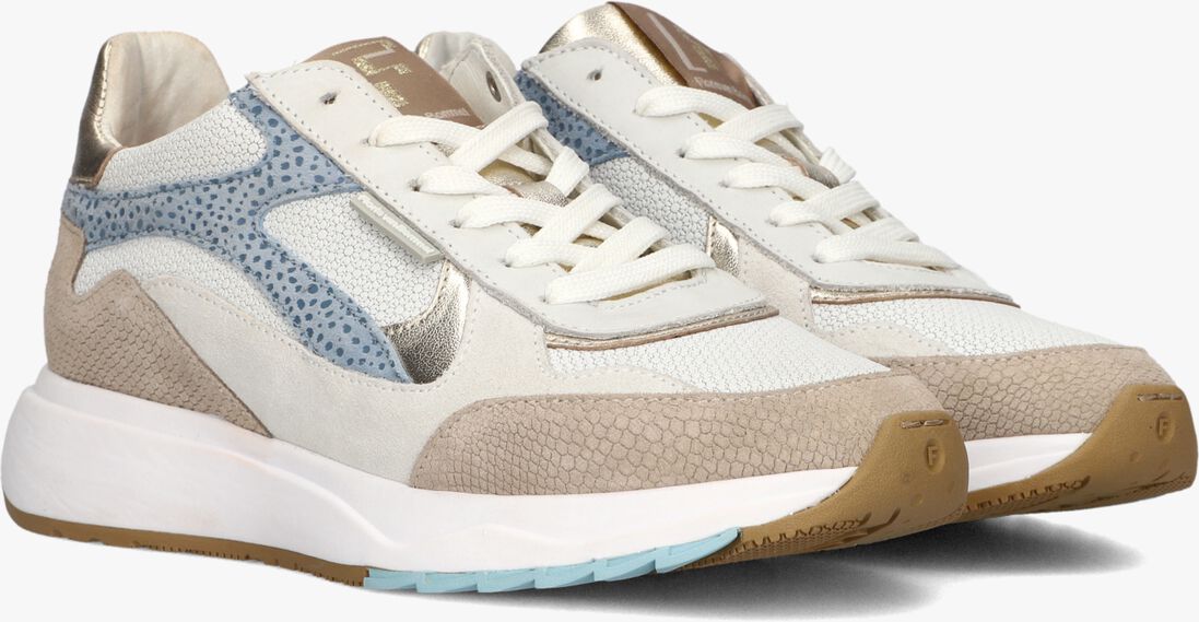 witte floris van bommel lage sneakers sfw-10159 suvi
