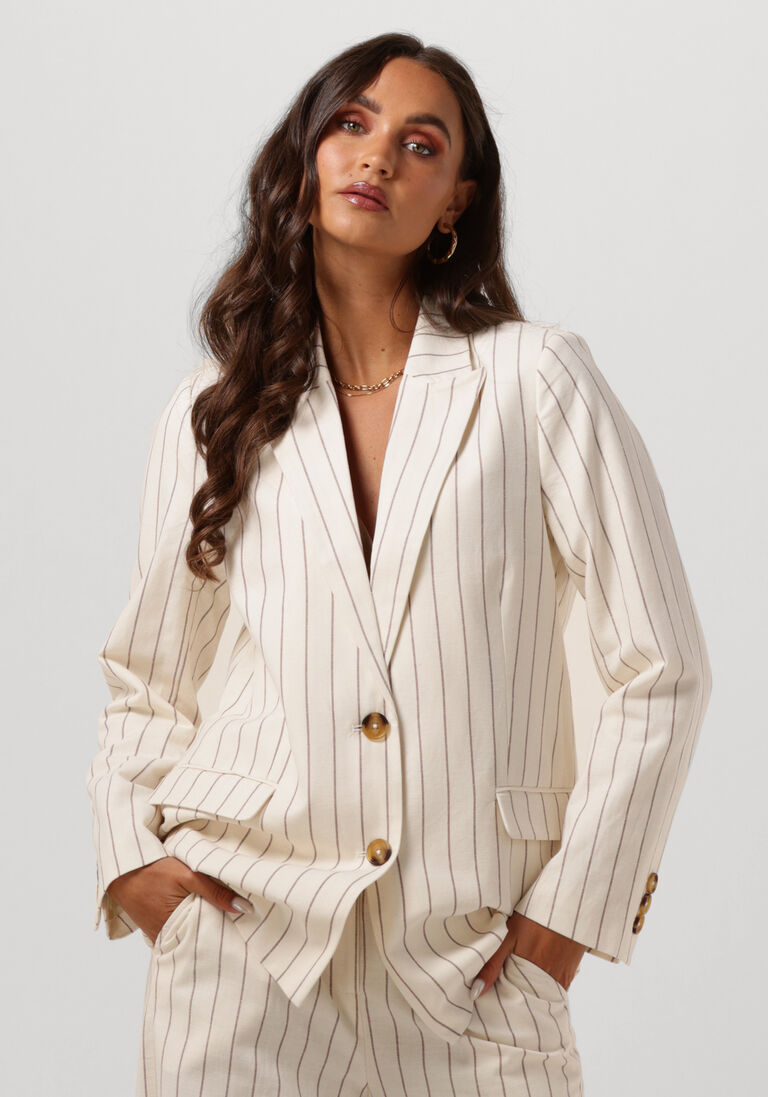 SECOND FEMALE gebroken wit second female blazer spigato blazer