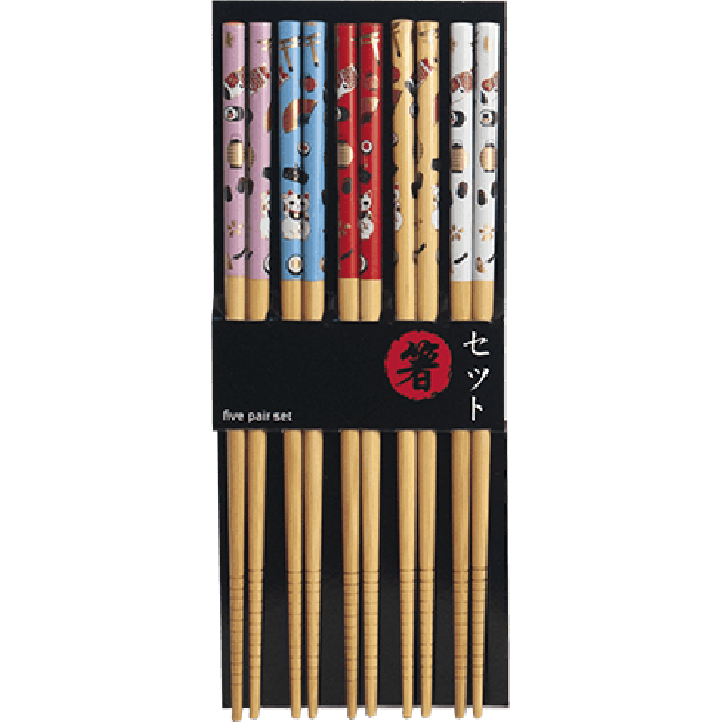 Emro Eetstokjes Assorti 5 sets