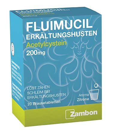 FLUIMUCIL Erkältungshusten Brausetabl 200 mg Blist 20 Stk