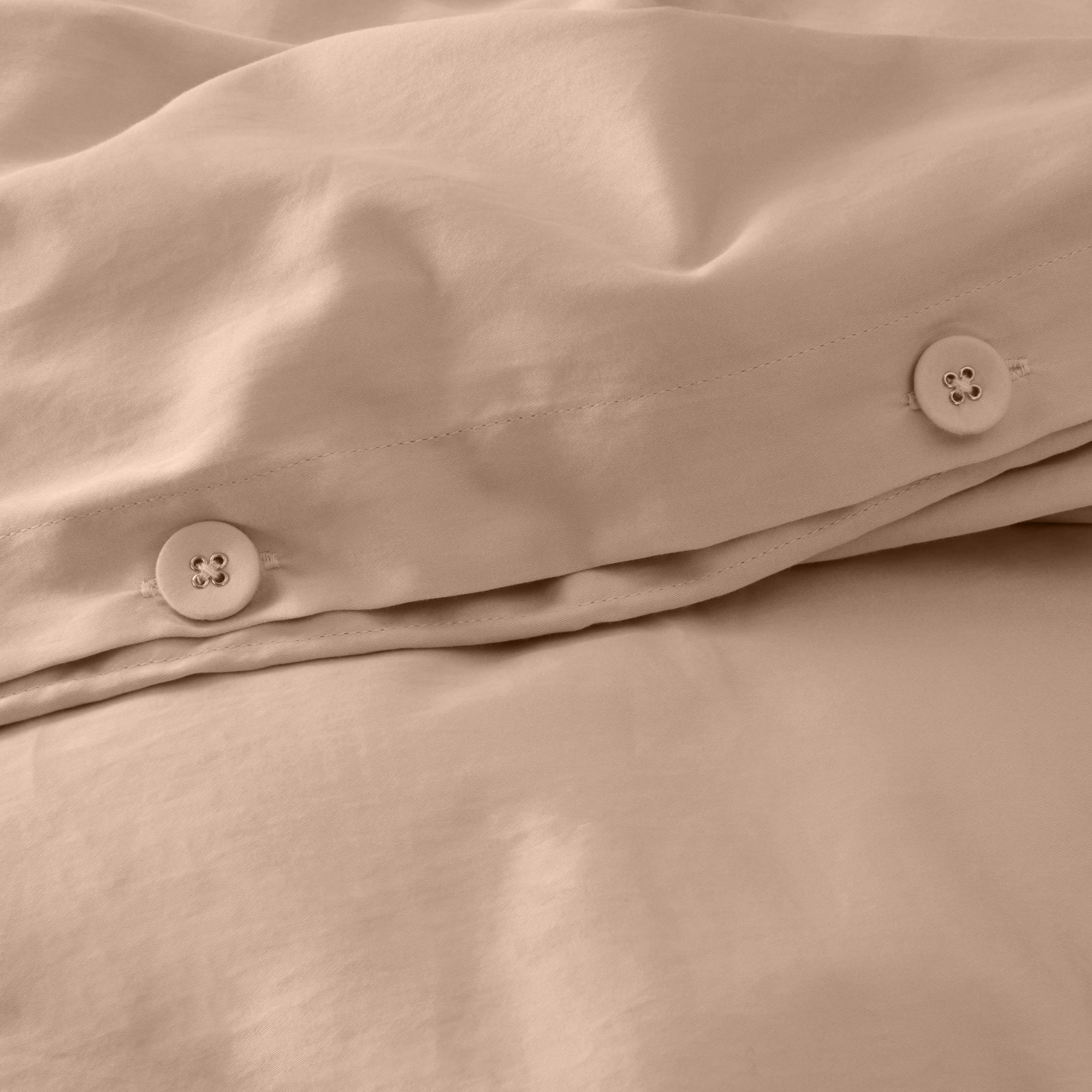 Dekbedovertrek Cotton Satin 240x220 cm misty rose