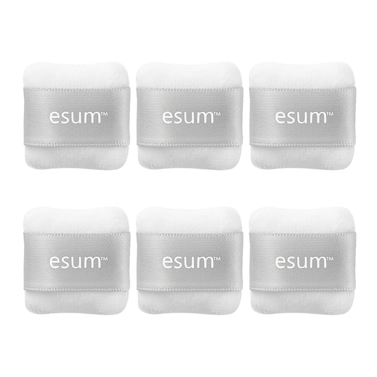 ESUM Cosmetics - Pro Pinky Puff S/6