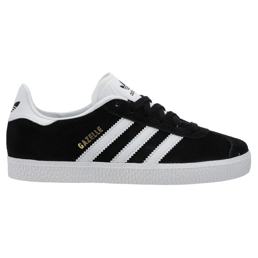 adidas Originals Chaussures Gazelle - Noir/Blanc/Doré Enfant