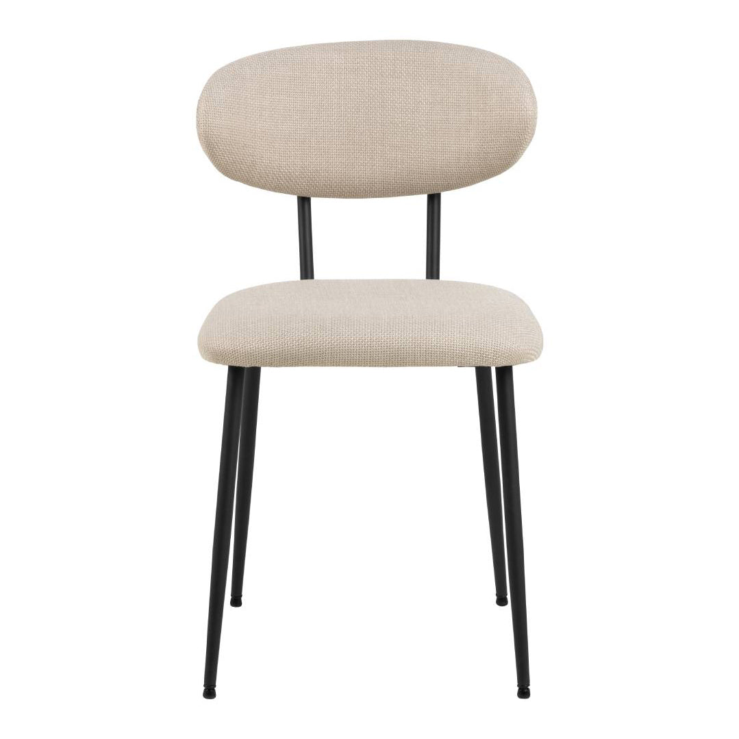 by fonQ basic Ebba Eetkamerstoel - Beige