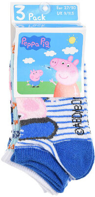 Sokk Peppa Gris 3-pakning, Hvite