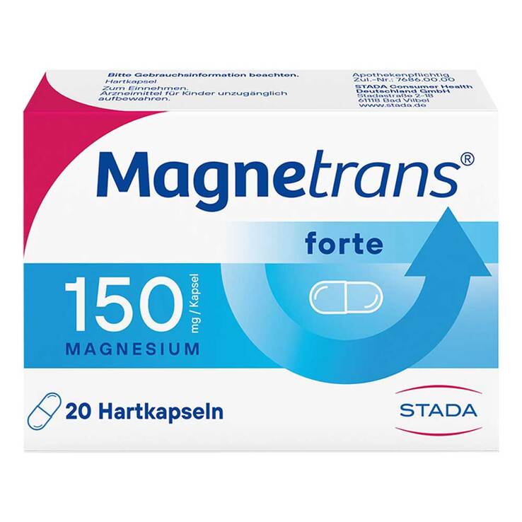 Magnetrans forte 150 mg Hartkapseln, 20 St