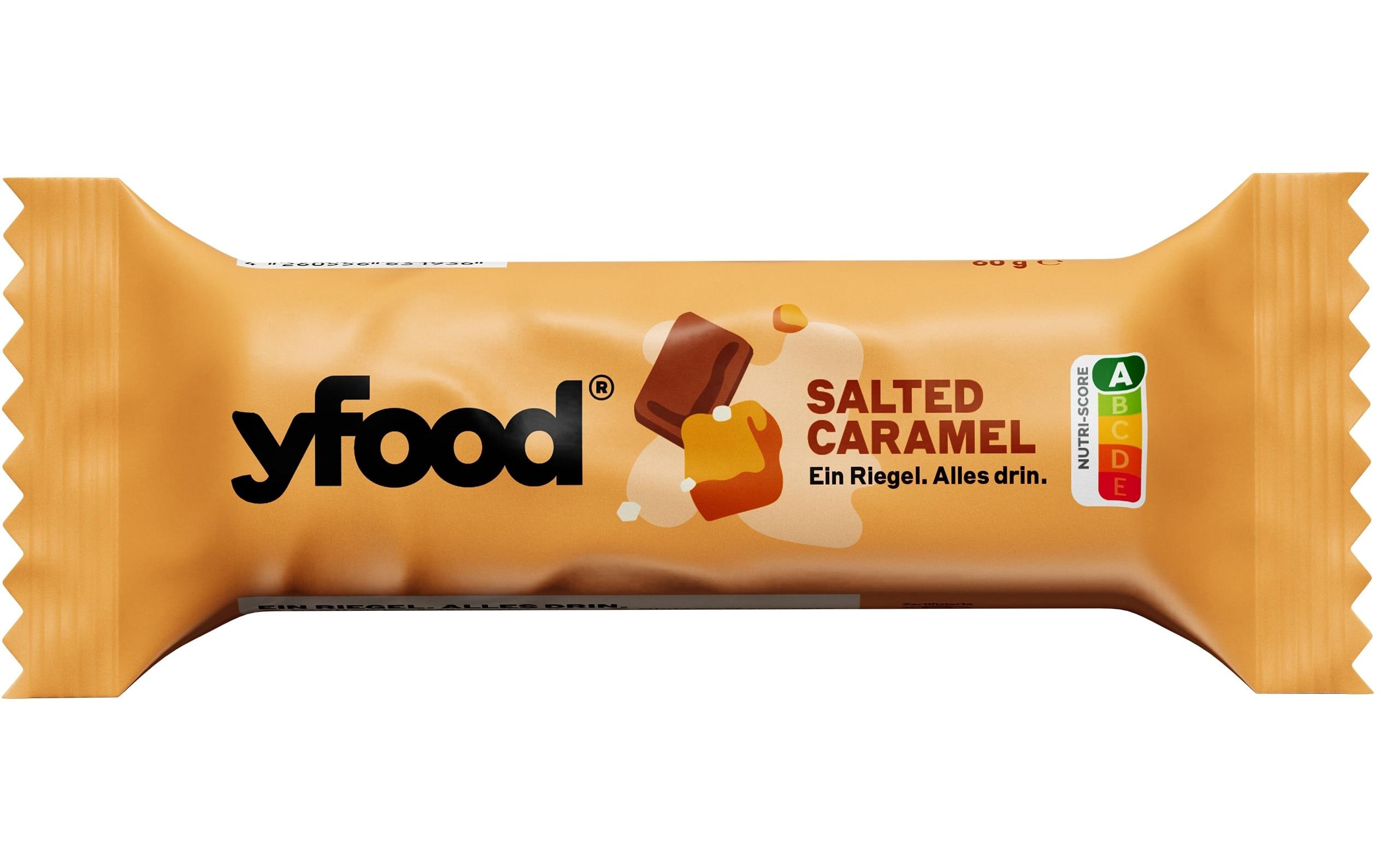 Riegel Salted Caramel 12 x 60 gHigh-Protein Riegel ohne Zuckerzusatz