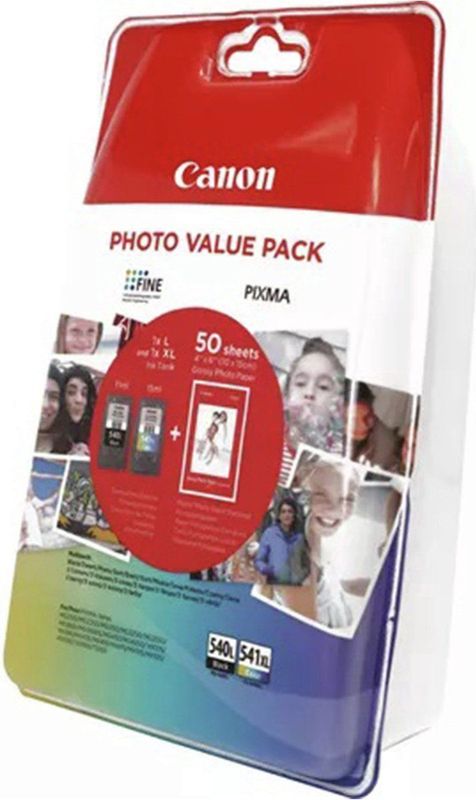 Canon PG-540L CL-541XL Inktcartridges - Zwart & Kleur