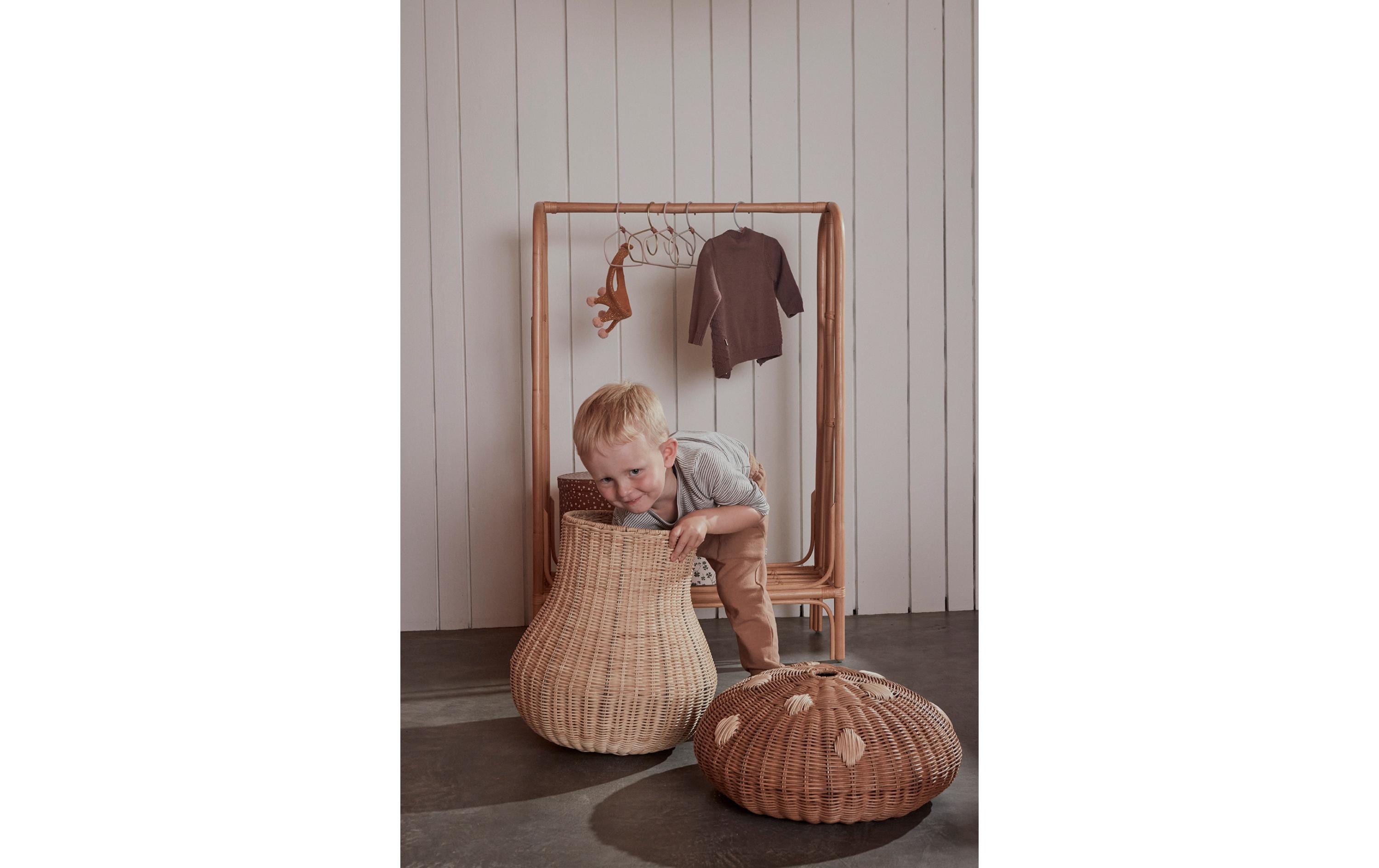 Spielzeugkorb Mushroom 42 x 46 cm<br>Aufbewahrungskorb in Pilzform