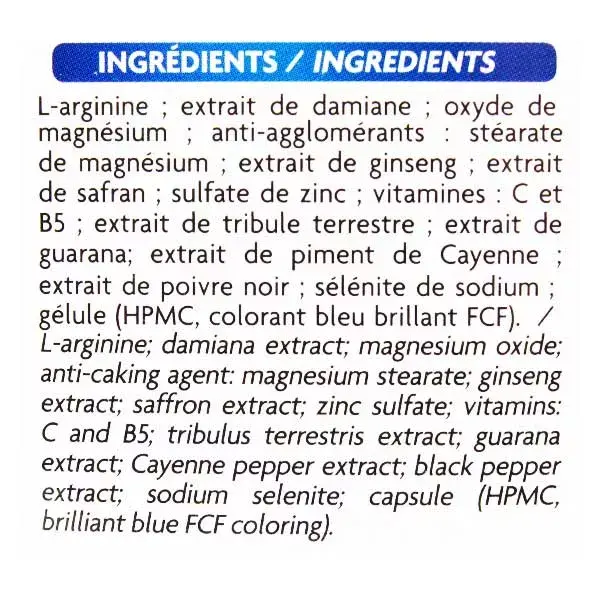 Eric Favre ChronoErect 16 gélules