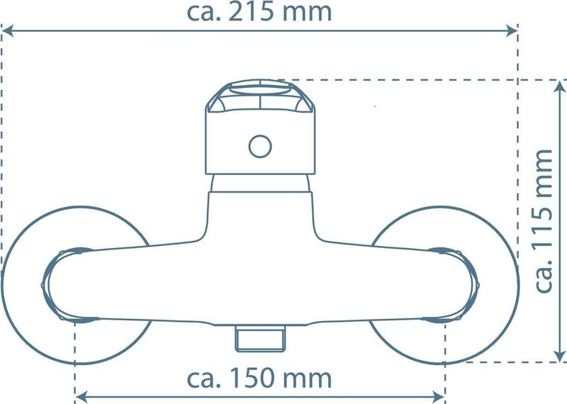 Schütte - Sirani - Douchekraan - Geluidloos - Chroom