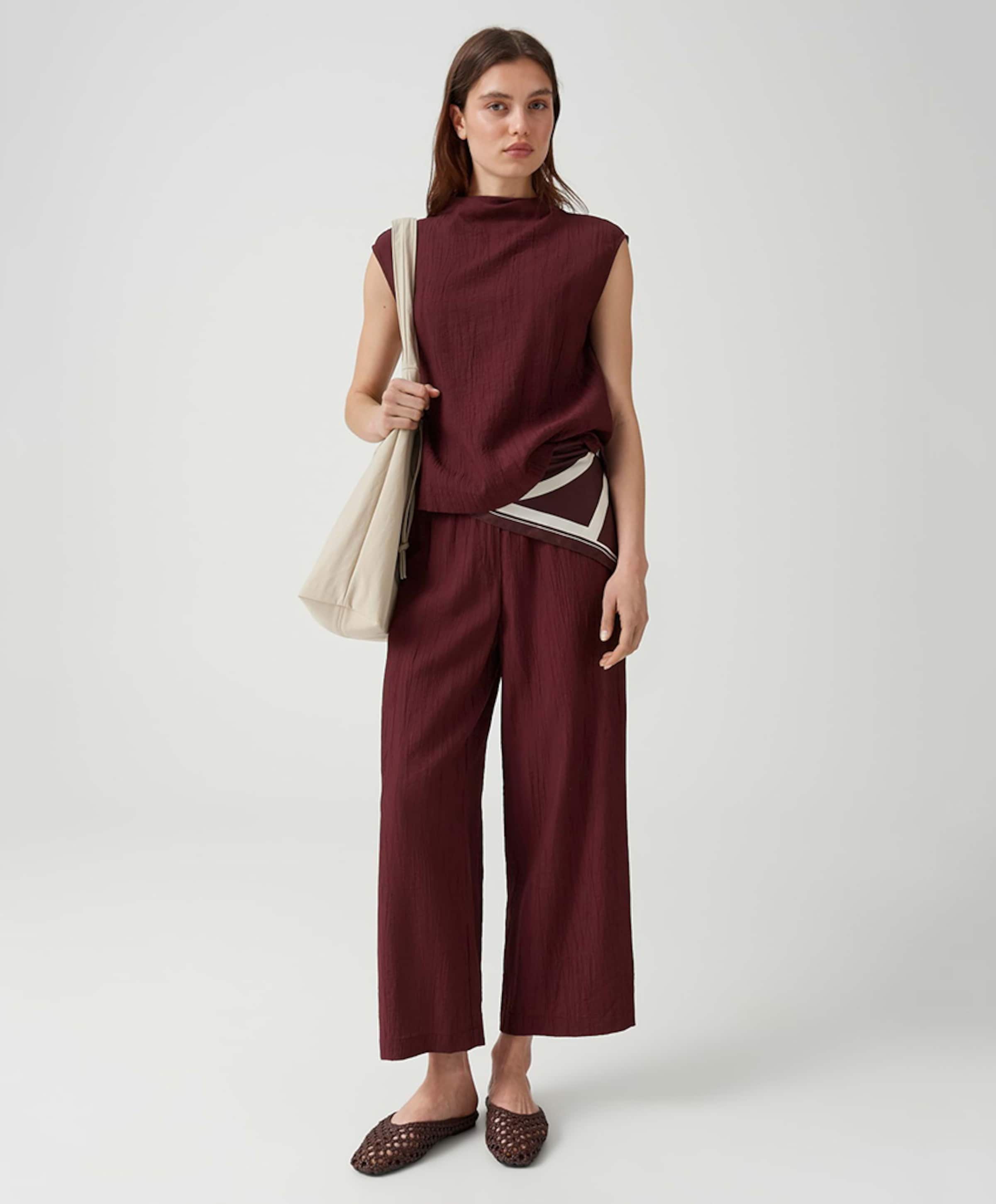 OPUS Dames top bordeaux