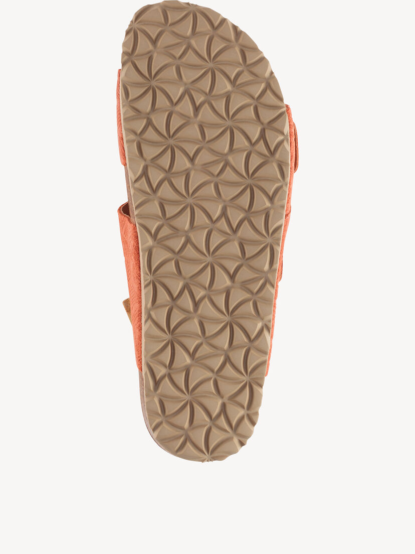 Leren Slipper - rood