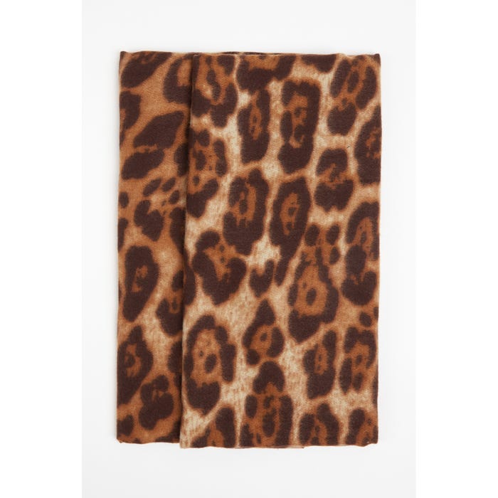 Veritas-Sjaal luipaardprint zacht