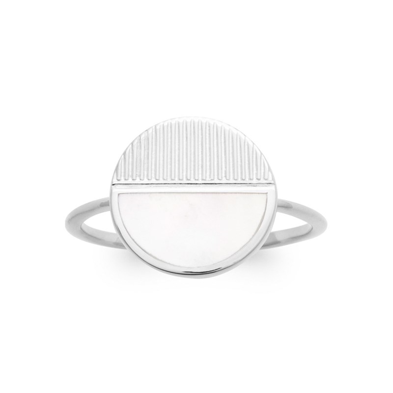 Bague Femme - Argent 925 - Nacre