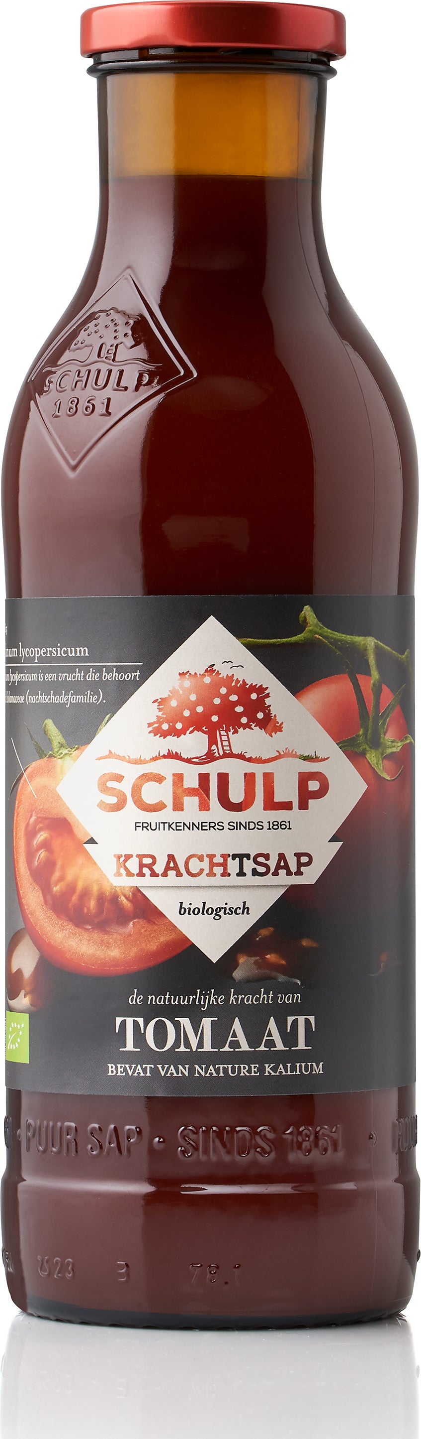 Schulp bio tomatensap 750 ml
