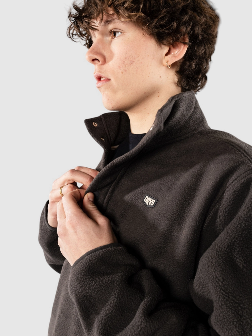 Dravus Echo Half-Zip Fleece black