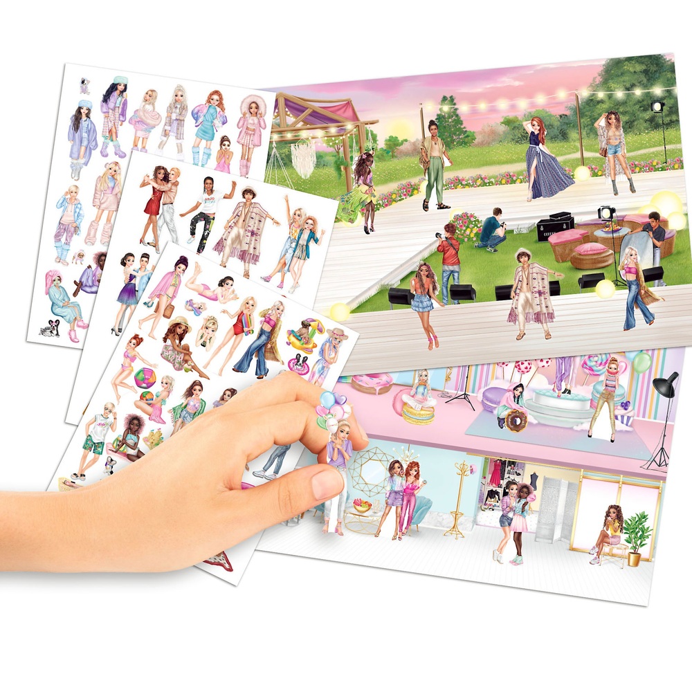 TOPModel Stickerworld Aktivitätsbuch