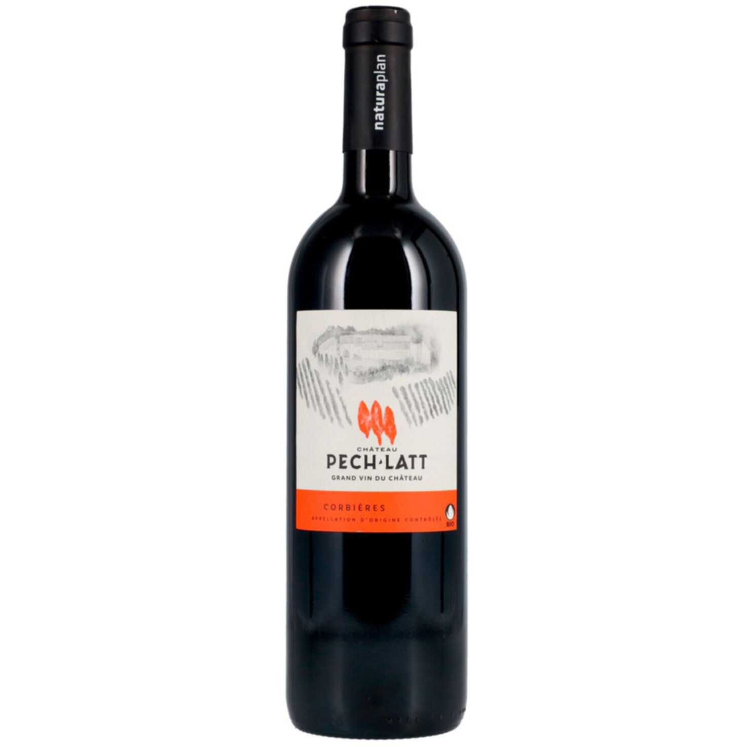 Naturaplan Bio-Corbières AOC Grand Vin du Château Pech-Latt -75cl