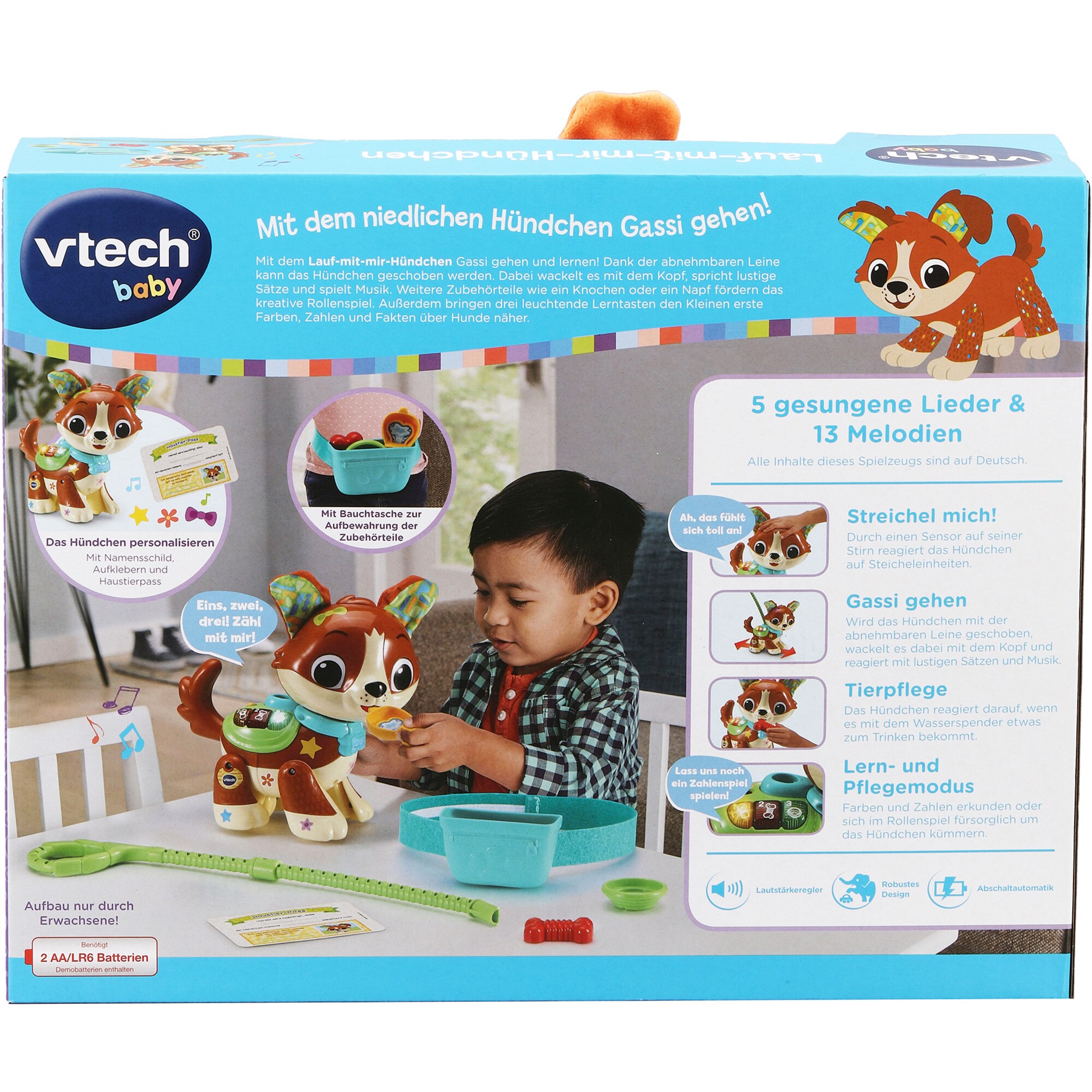 Vtech Spielfigur Lauf-mit-mir-Hündchen