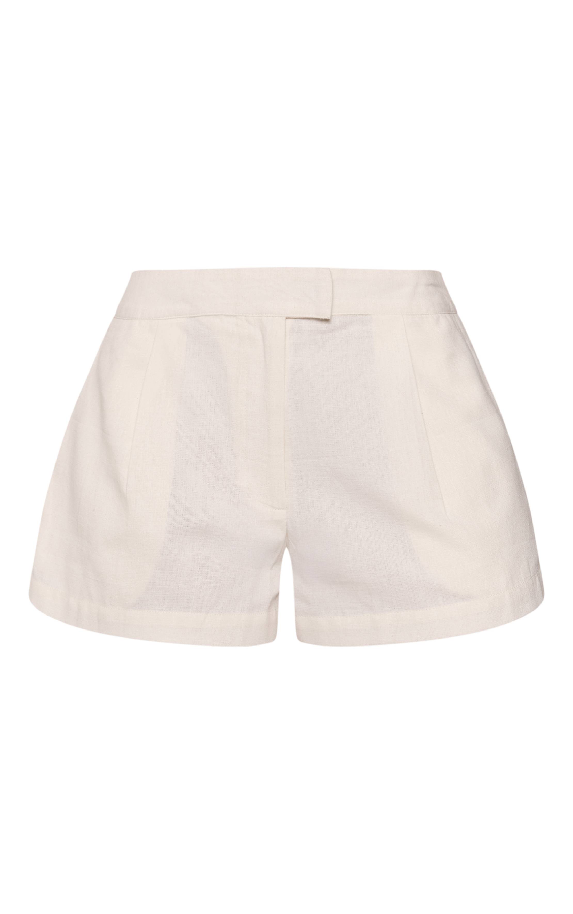Butter Yellow Short Tailleur Coordonné En Coton