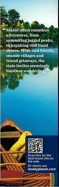 LONELY PLANET - MAINE ET ACADIA NP LONELY PLANET EN ANGLAIS