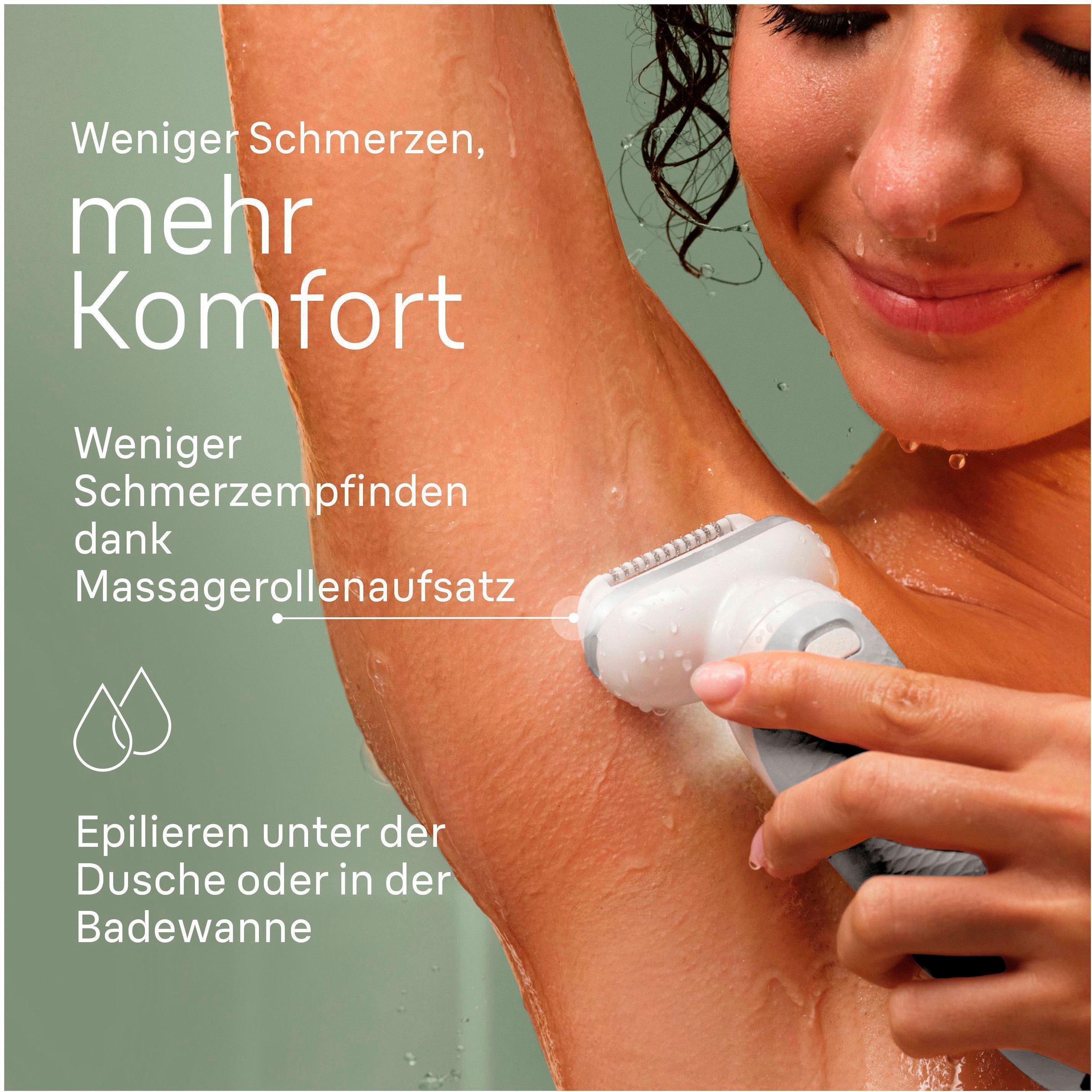 Braun Epilierer »Silk-épil 9  9-061« Rasier-, Trimmer- & Peelingaufsatz, Wet&Dry