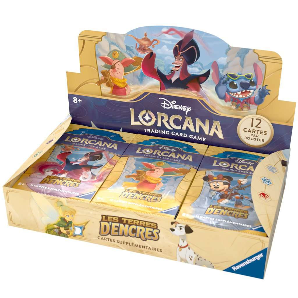 Lorcana - Boite de 24 Boosters Les Terres d'Encres