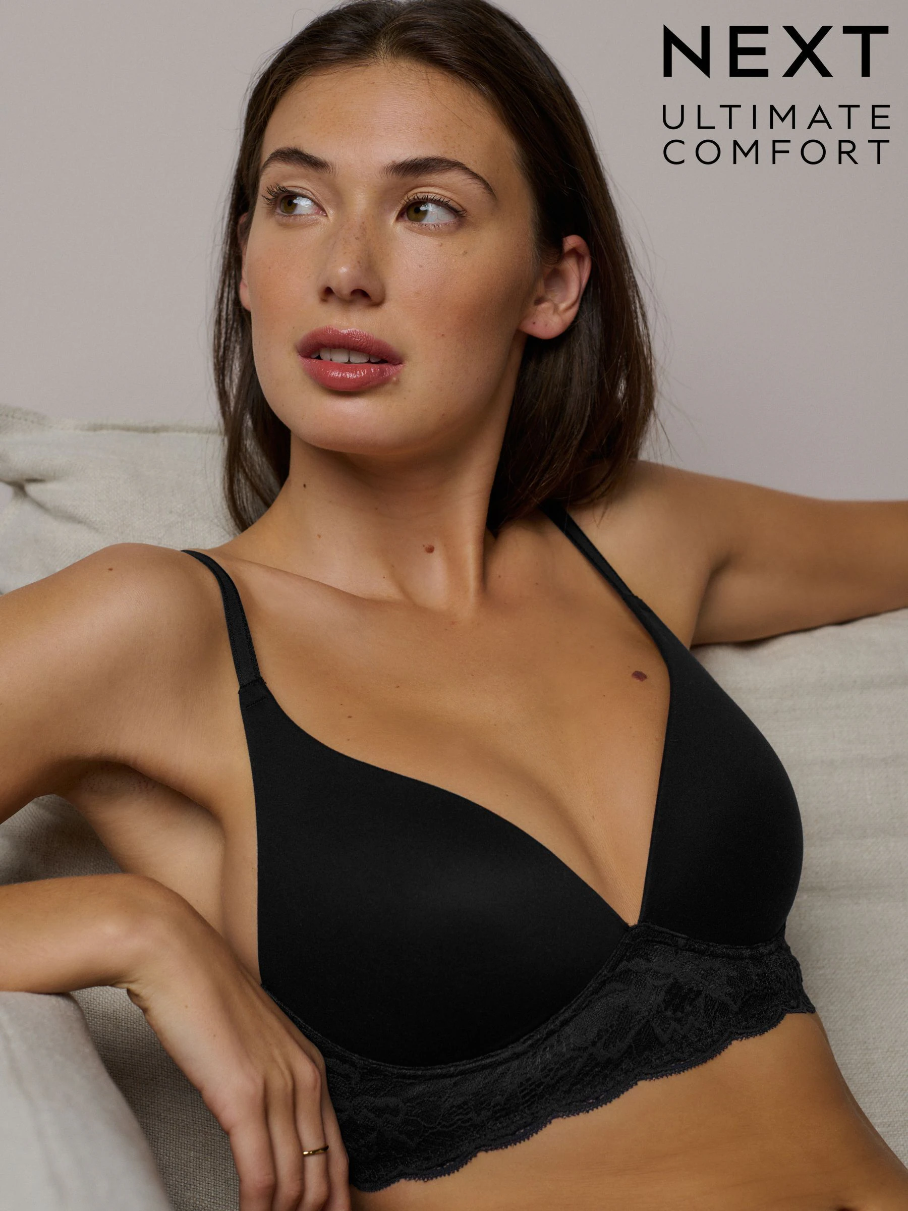 Zwart - Ultimate Comfort Lounge Bra