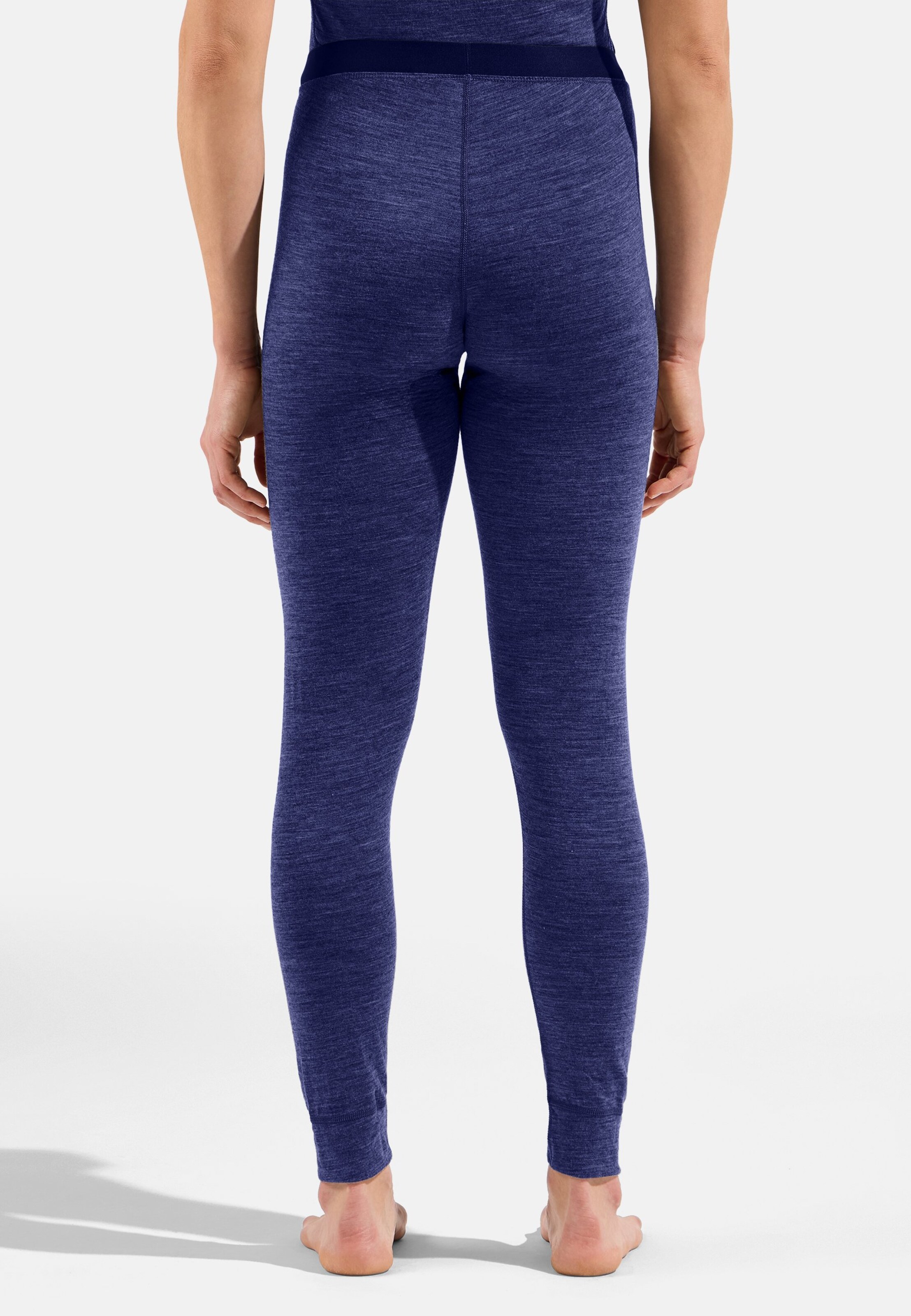 Natural Merino 200 Base Layer Tights in Skipper Blue