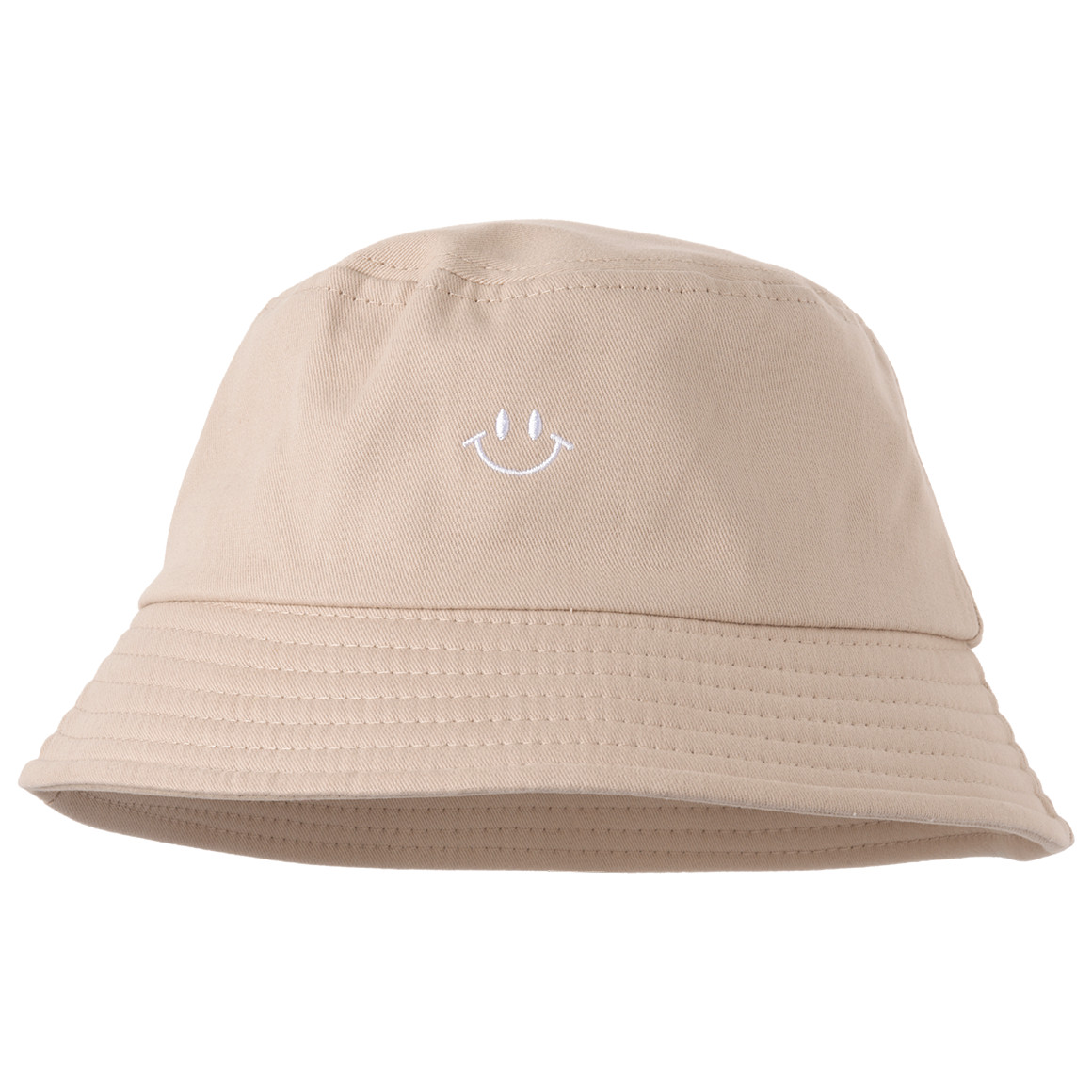 Gina Benotti Damen Hut in Denim-Optik beige