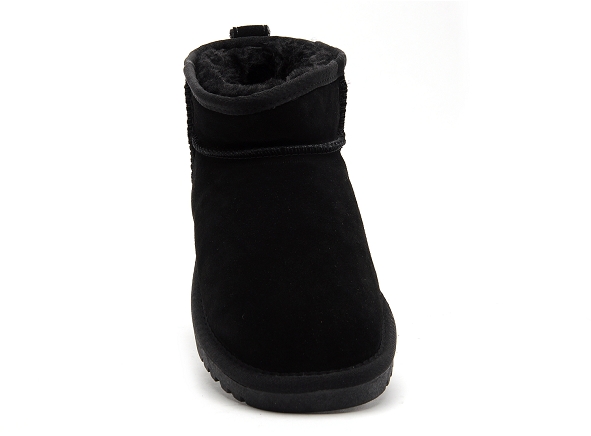 Kelara boots bottine plates femme k21213 noir