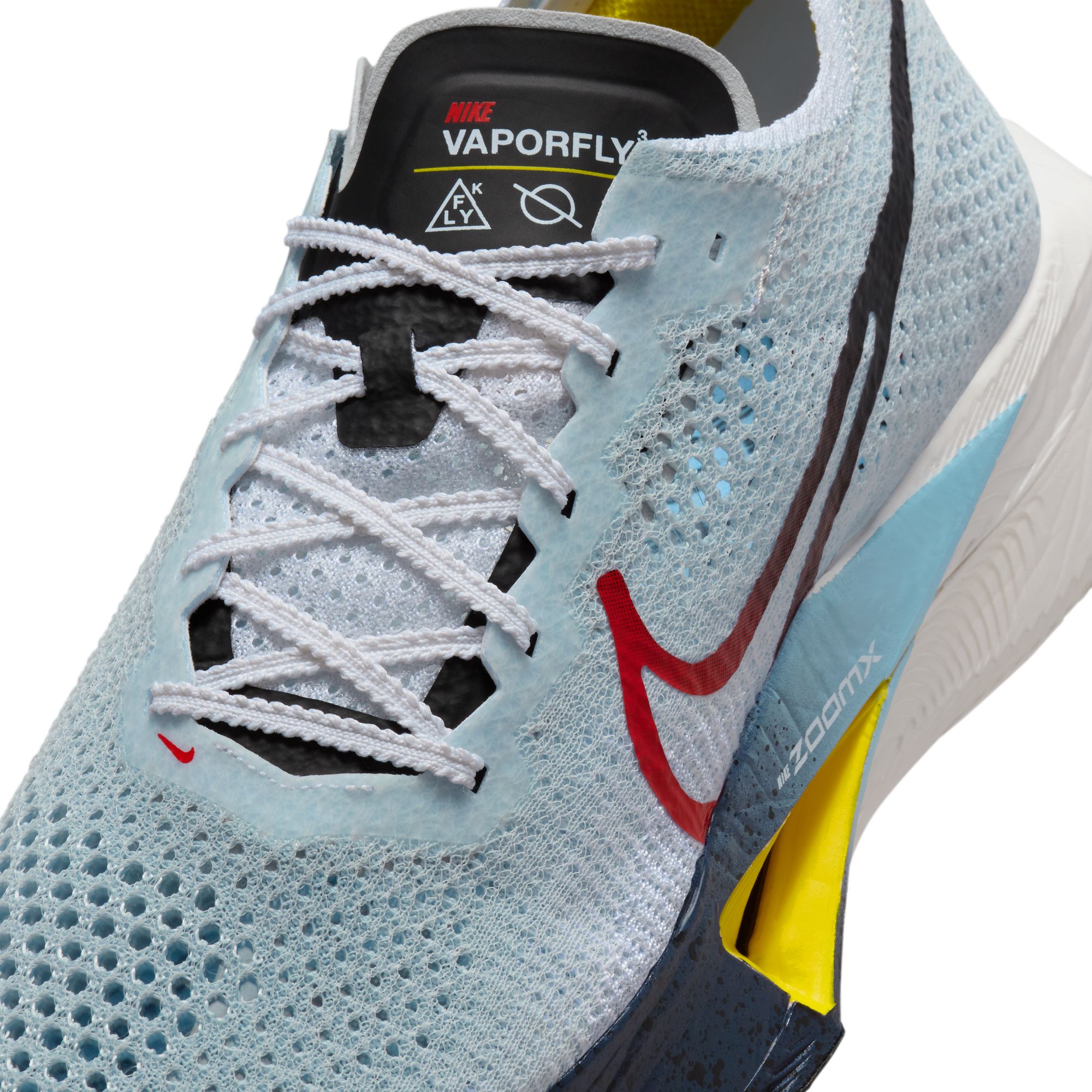 Vaporfly 3 Flyknit Herre 100/White/Speed Red/Pure Platinum