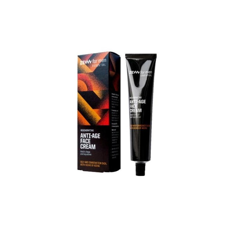 Zew for Men Essential Regenerating Anti-Age Gezichtscrème voor mannen voor de vette huid 50 ml