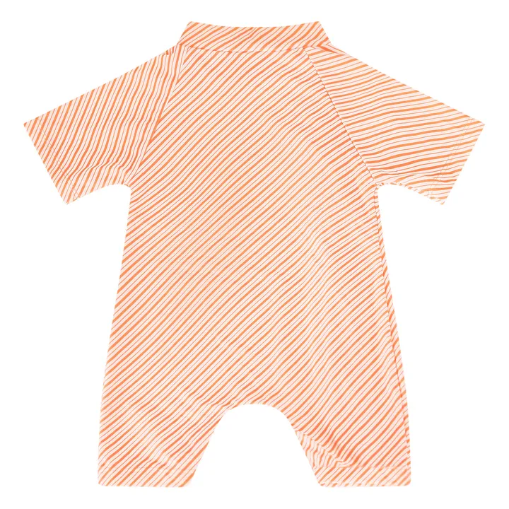 Ina Swim Combinaison Anti-UV Zimmi Rayée | Corail