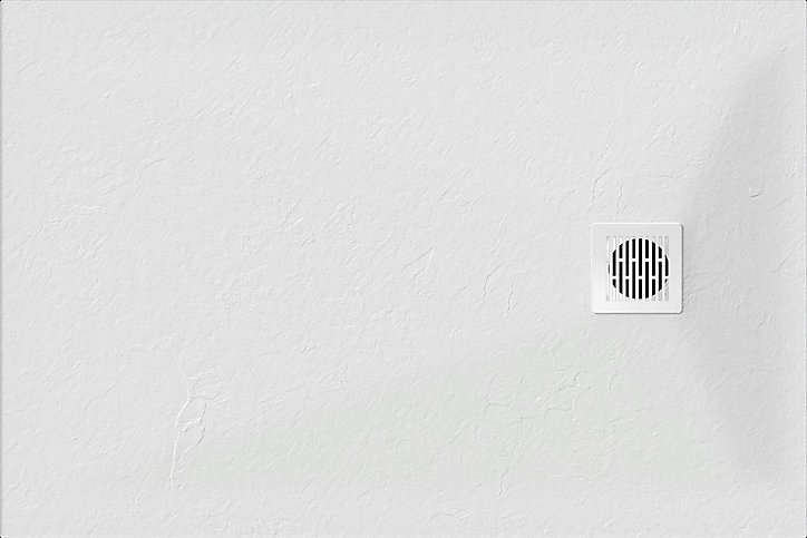 Receveur de douche 90 x 140 cm, résine, blanc, Douro GoodHome