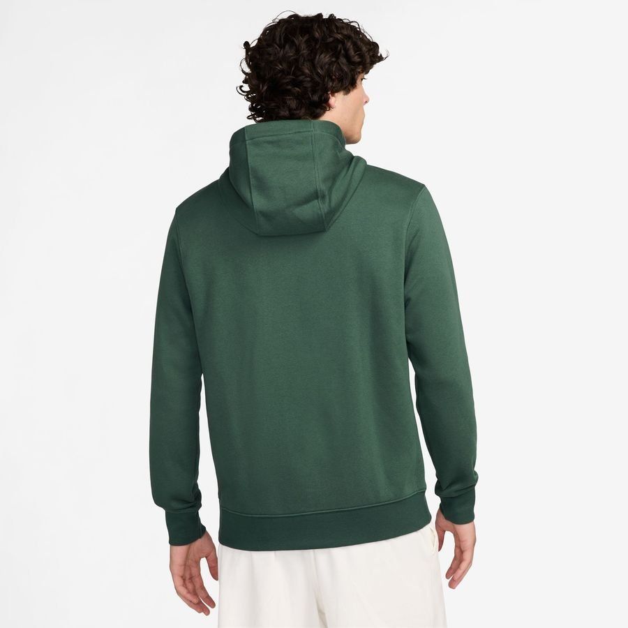 Nike Sweat à Capuche NSW Club - Vert/Blanc