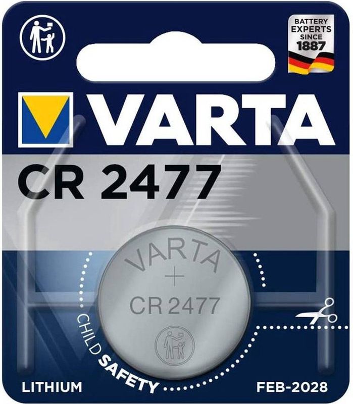 Varta - CR2477 - Knoopcelbatterij - 1 stuk - Lithium