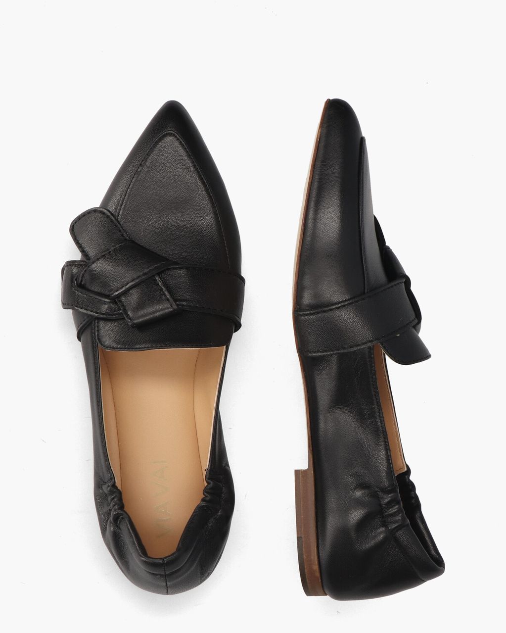Via Vai Lola Rayne Zwart Damesloafers