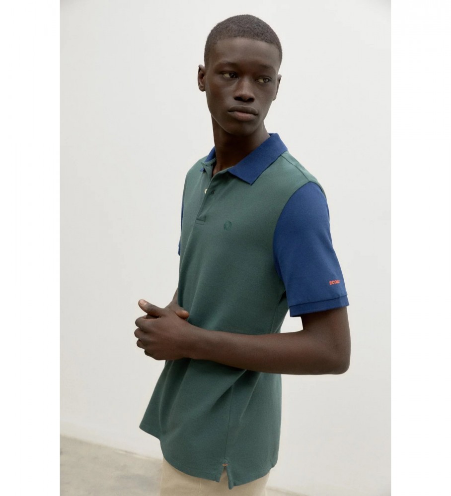 ECOALF Polo Bloquialf verde