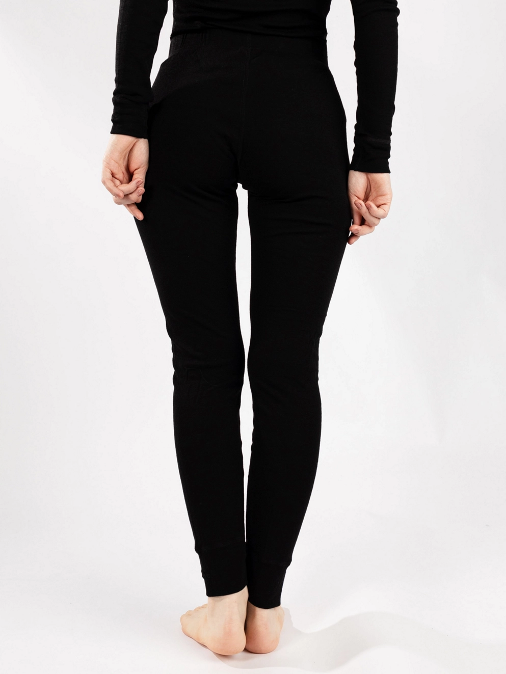 Thermowave Merino Warm Base Layer Bottoms black