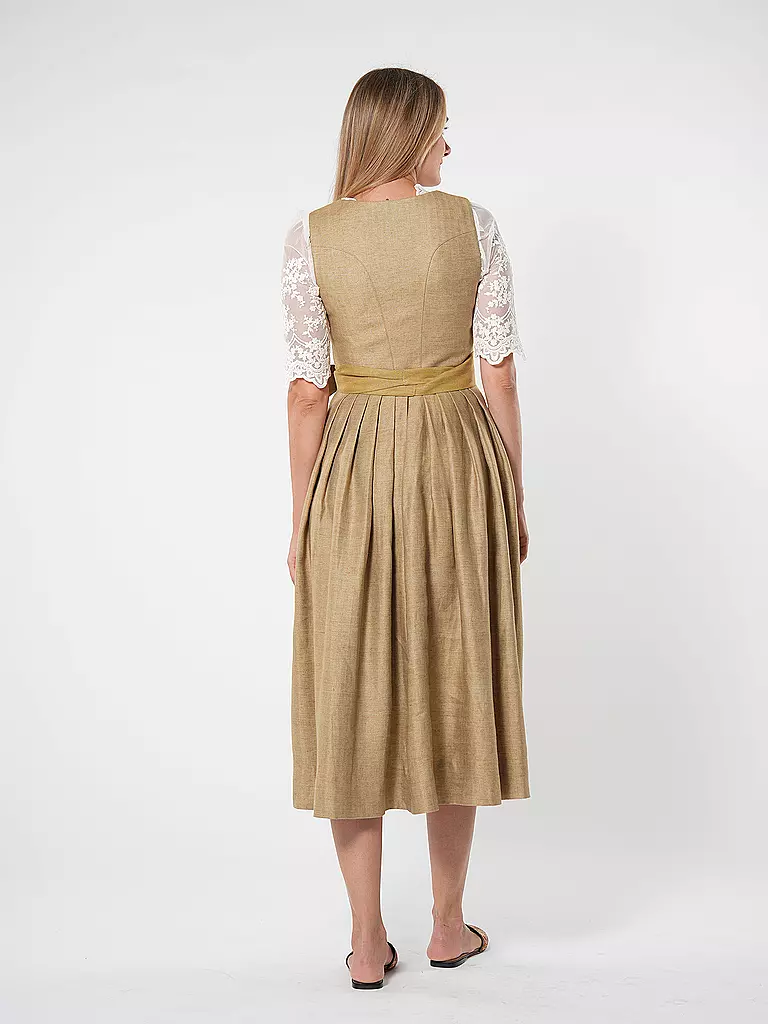 GOTTSEIDANK Dirndl HELENE gelb