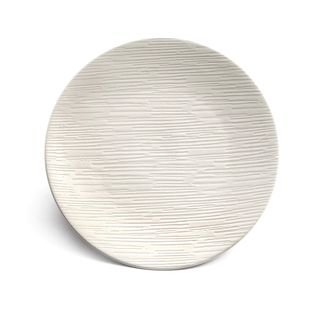Magma Ivoire - Assiette dessert 20 cm (lot de 6) Médard de Noblat