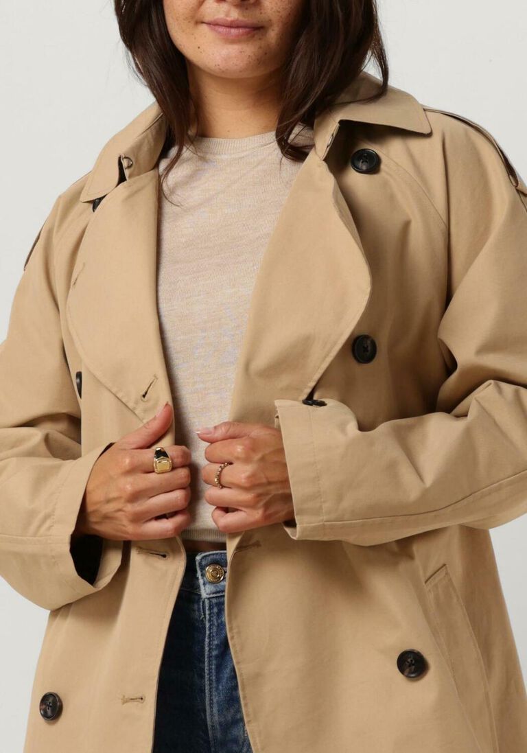 SCOTCH & SODA zand scotch & soda  oversized classic trench