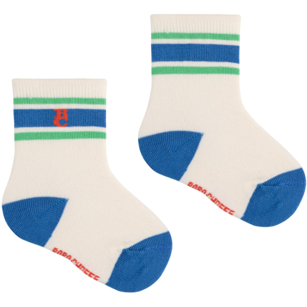 Køb Bobo Choses Multicolor Hug Me Bjørn Kort Sock 2-Pak