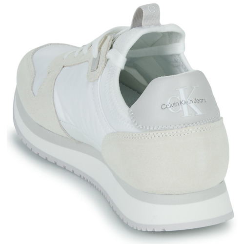 Calvin Klein Jeans - RUNNER SOCK LACEUP NY-LTH - Blanc