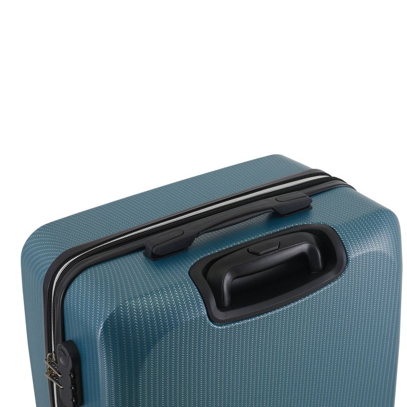 Lot de 3 valises rigides 379 Extensibles 55, 66 et 76 cm Menthe